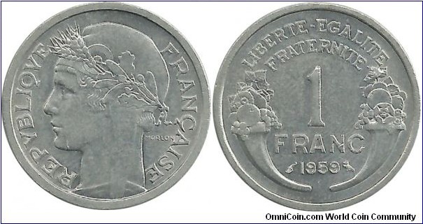 France 1 Franc 1959