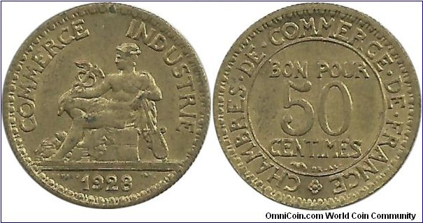 France 50 Centimes 1928