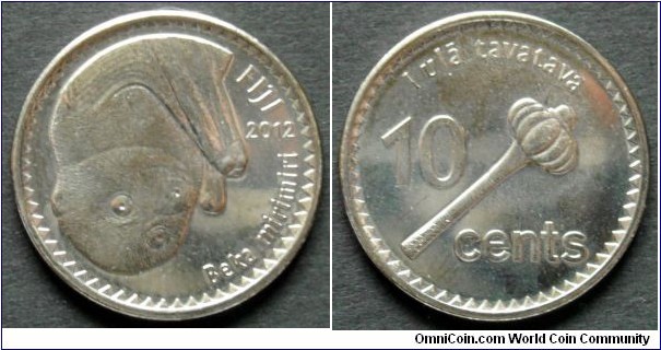 Fiji 10 cents.
2012