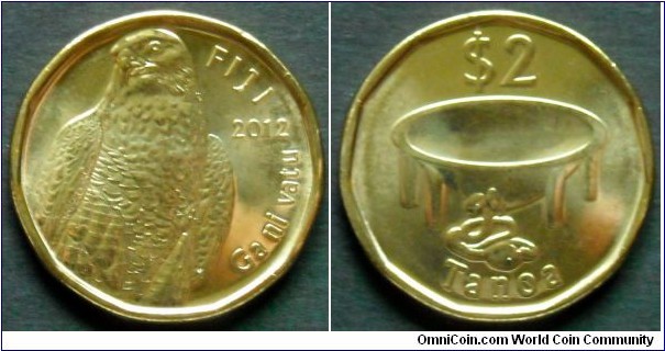 Fiji 2 dollars.
2012