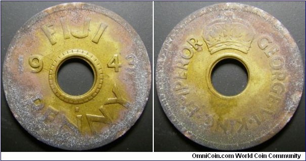 Fuji 1943 1 penny. 