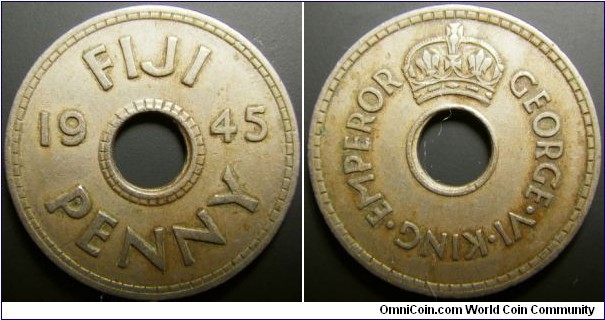 Fuji 1945 1 penny. 