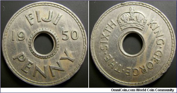 Fuji 1950 1 penny. 