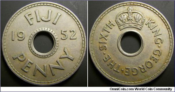 Fuji 1952 1 penny. 