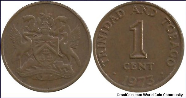 Trinidat&Tobago 1 Cent 1973