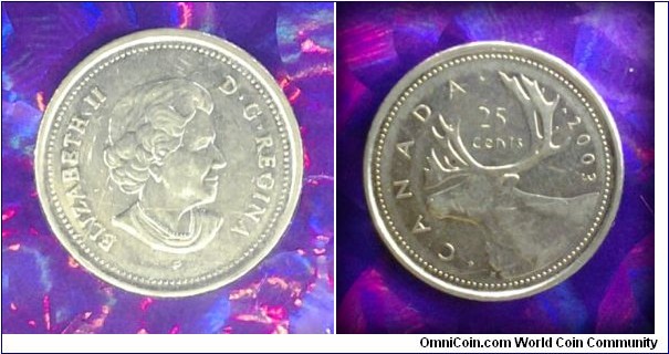 25 Cent Elizabeth II D•G REGINA
