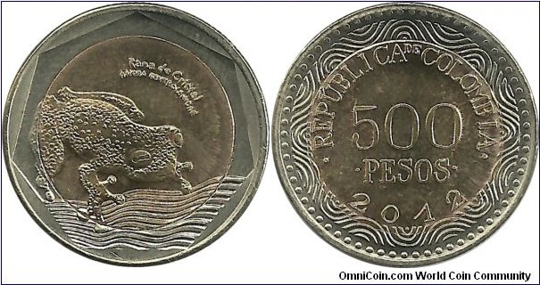 Colombia 500 Pesos 2012