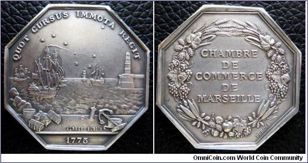 1775 France Medaille Marseille 