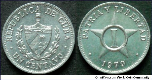 Cuba 1 centavo.
1979