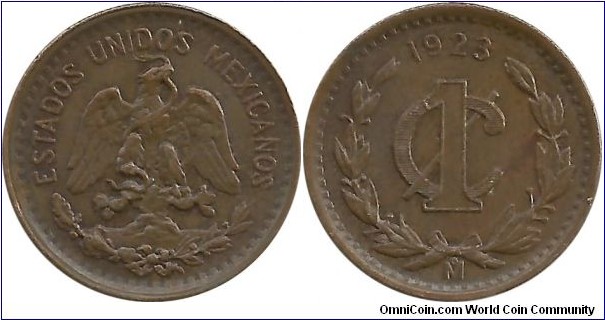 Mexico 1 Centavo 1923