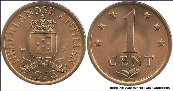 NederlandsAntilles 1 Cent 1976