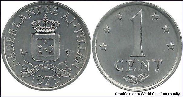NederlandsAntilles 1 Cent 1979