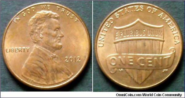 Lincoln cent.
2012