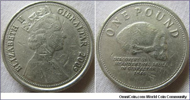 2009 £1 coin