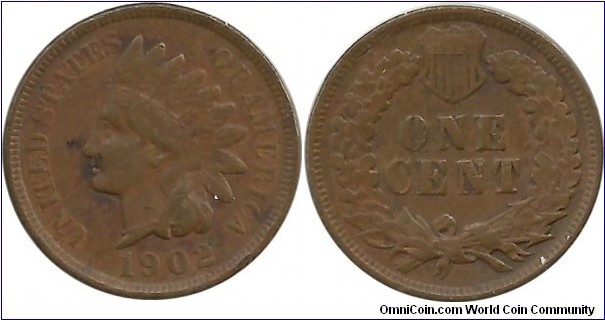 USA One Cent 1902