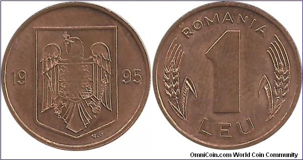 Romania 1 Leu 1995