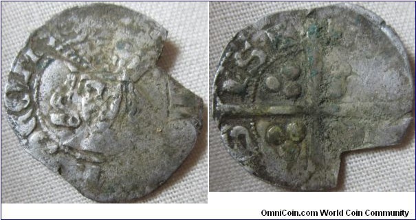 unidentified hammered coin, of late medieval period 