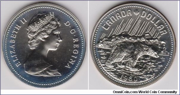 Canada 1 Dollar 1980