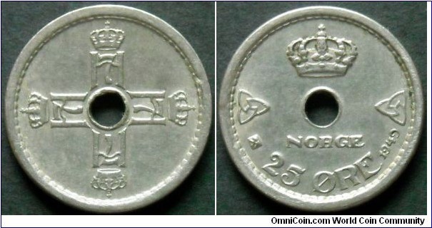 Norway 25 ore.
1949