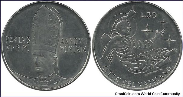 Vatican 50 Lire 1969