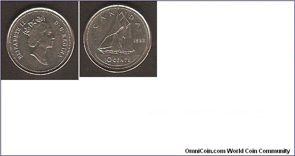 1993 10 Cents