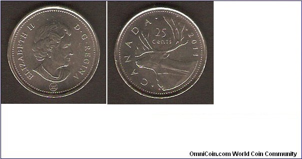 2011 25 Cents