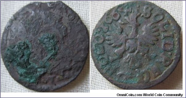 polish 1664 Solidus