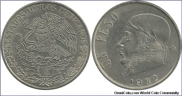 Mexico 1 Peso 1982