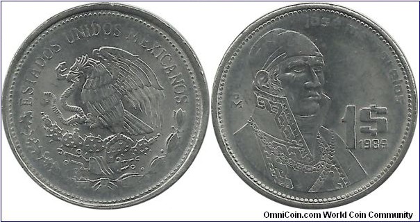 Mexico 1 Peso 1985