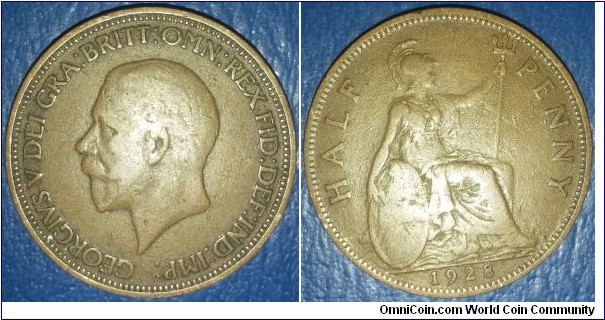 1928 Half Penny Farthing