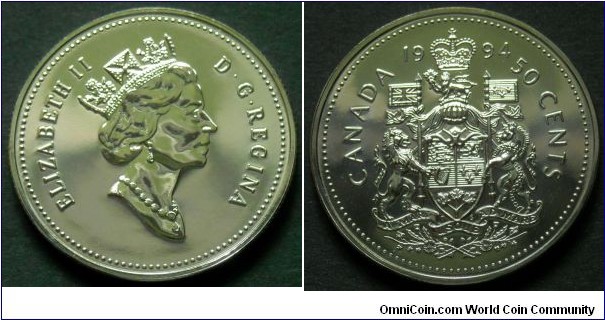 Canada 50 cents.
1994