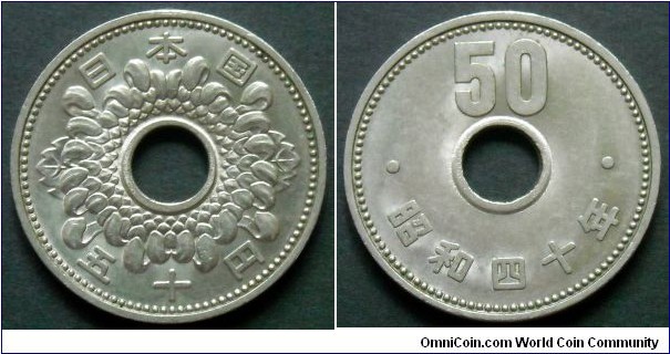 Japan 50 yen.
1965