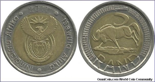 SouthAfrica 5 Rand 2011 (Zulu-Ndebele)