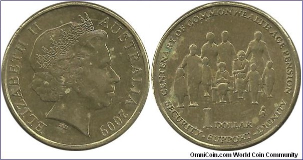 Australia 1 Dollar 2009