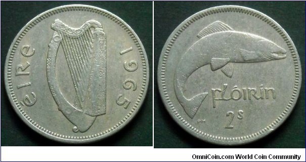 Ireland 1 florin.
1965