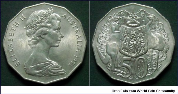 Australia 50 cents.
1971