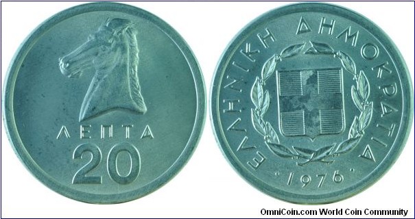 Greece20Lepta-km114-1976