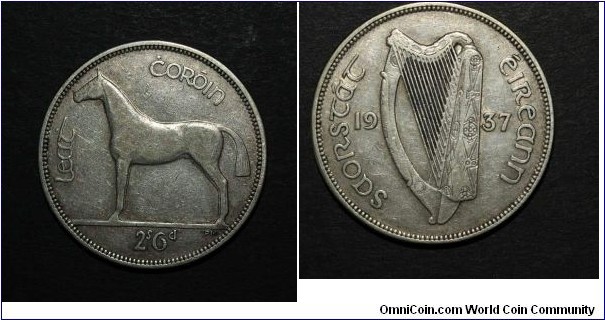 1937 Halfcrown
.75 silver
Low Mintage 40,000