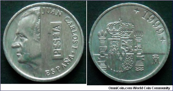 Spain 1 peseta.
1999
