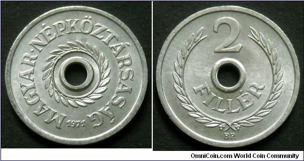 Hungary 2 filler.
1971