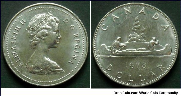 Canada 1 dollar.
1978
