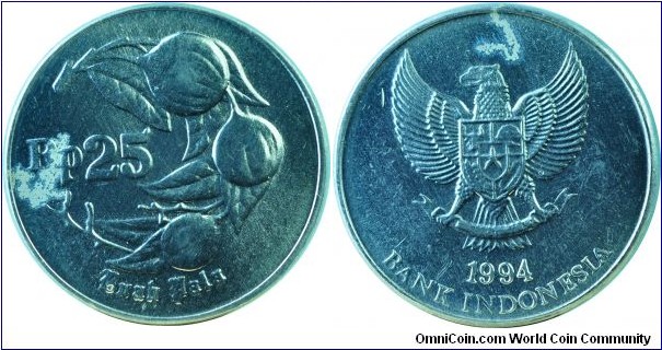 Indonesia25Rupiah-km55-1994