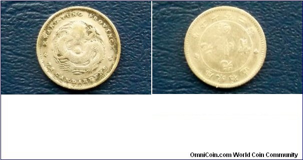 Silver 1890-1908 China KWANGTUNG 10 Cents 7.2 Candereens Dragon Nice Toned Go Here:

http://stores.ebay.com/Mt-Hood-Coins

SOLD !!!