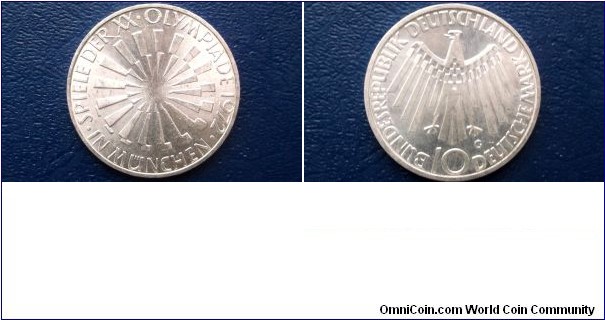 Silver 1972-G Germany Federal Republic 10 Marks Olympics Ragle Gem BU Go Here:

http://stores.ebay.com/Mt-Hood-Coins