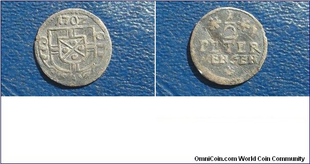 Sold !! Silver Billon 1702 German States Trier 1/2 Petermenger KM#186 Nice Circ Go Here:

http://stores.ebay.com/Mt-Hood-Coins