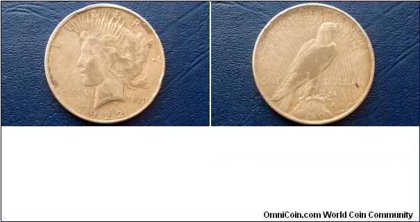 Sold !!! 900 Silver 1922-D Peace Dollar Eagle Nice Toned Classic Go Here:

http://stores.ebay.com/Mt-Hood-Coins