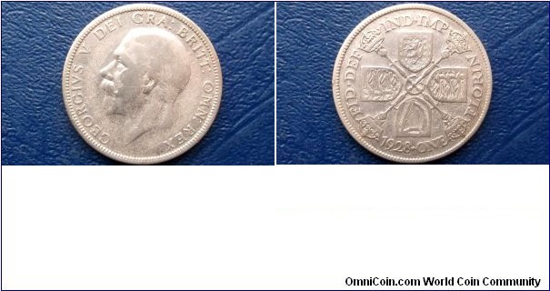 Silver 1928 Great Britain Florin 2 Shillings George V Nice Circulated 
Go Here:

http://stores.ebay.com/Mt-Hood-Coins