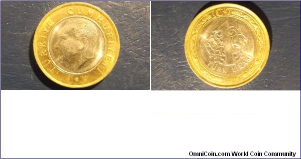 2014 Turkey 1 Lira Bi Metaiis Head of Atatürk Nice BU Coin 
Go Here:

http://stores.ebay.com/Mt-Hood-Coins 