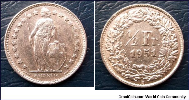 Silver 1951-B Switzerland 1/2 Franc Standing Helvetia Lance High Grade Go Here:

http://stores.ebay.com/Mt-Hood-Coins