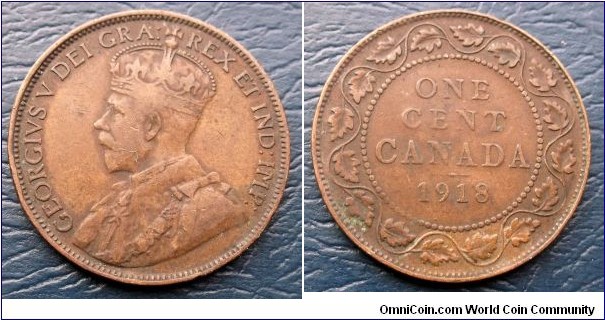 1918 Canada Large Cent King George V Nice Circulated Coin Go Here:

http://stores.ebay.com/Mt-Hood-Coins